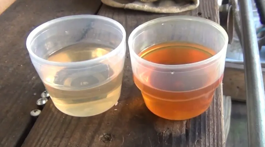 fresh vs old fuel